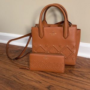 Kate Spade matching purse and wallet